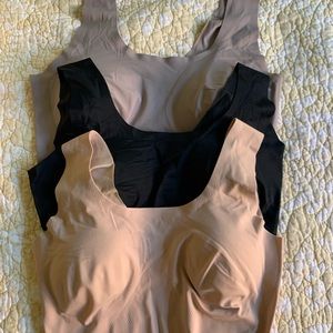 THREE True and Co bras in good condition.